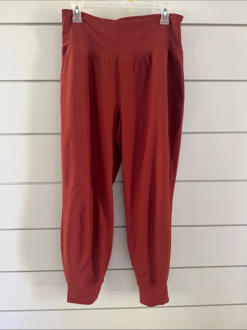 Old Navy High-Rise Rust Joggers